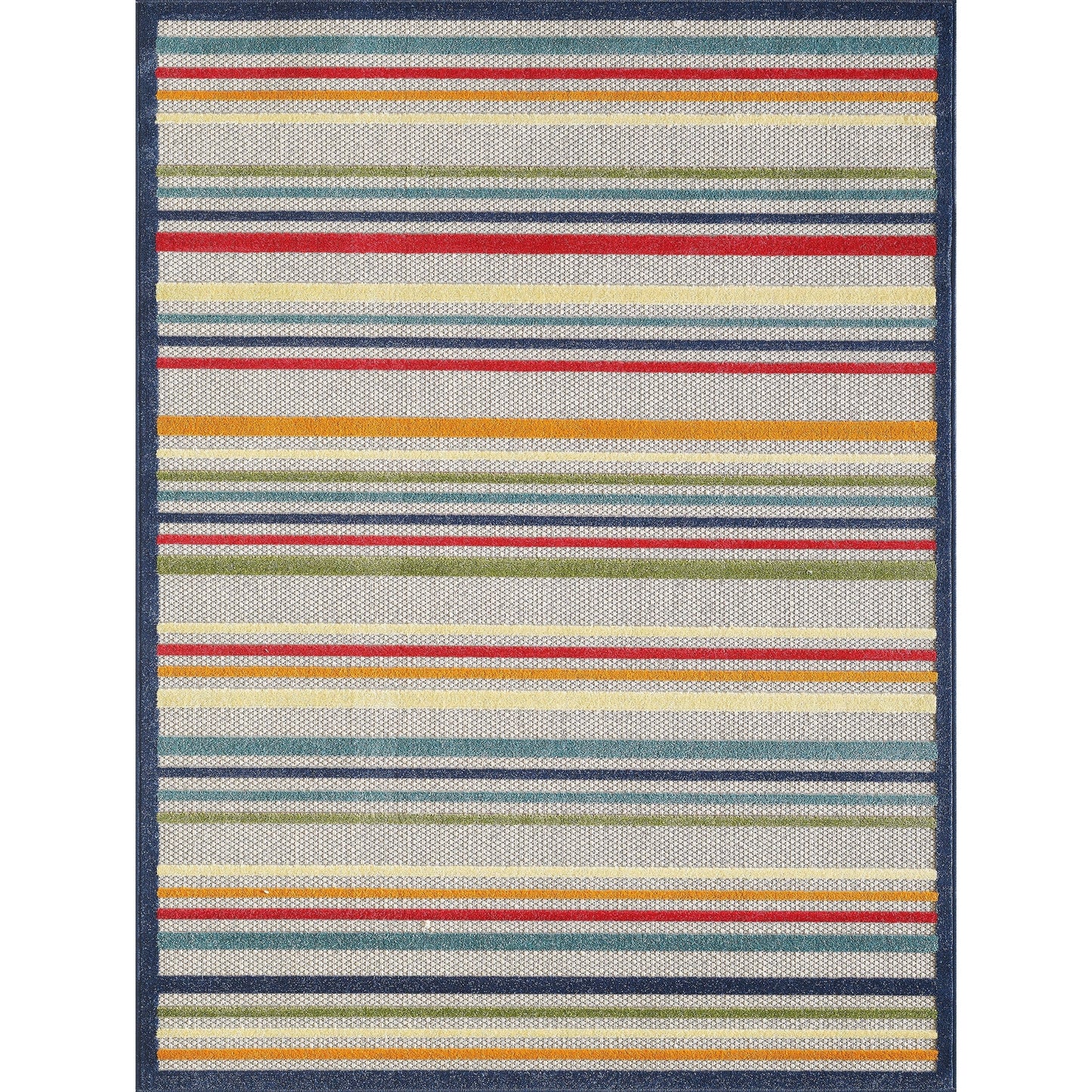 Domani Napa Summer Stripe Indoor/ Outdoor Rug