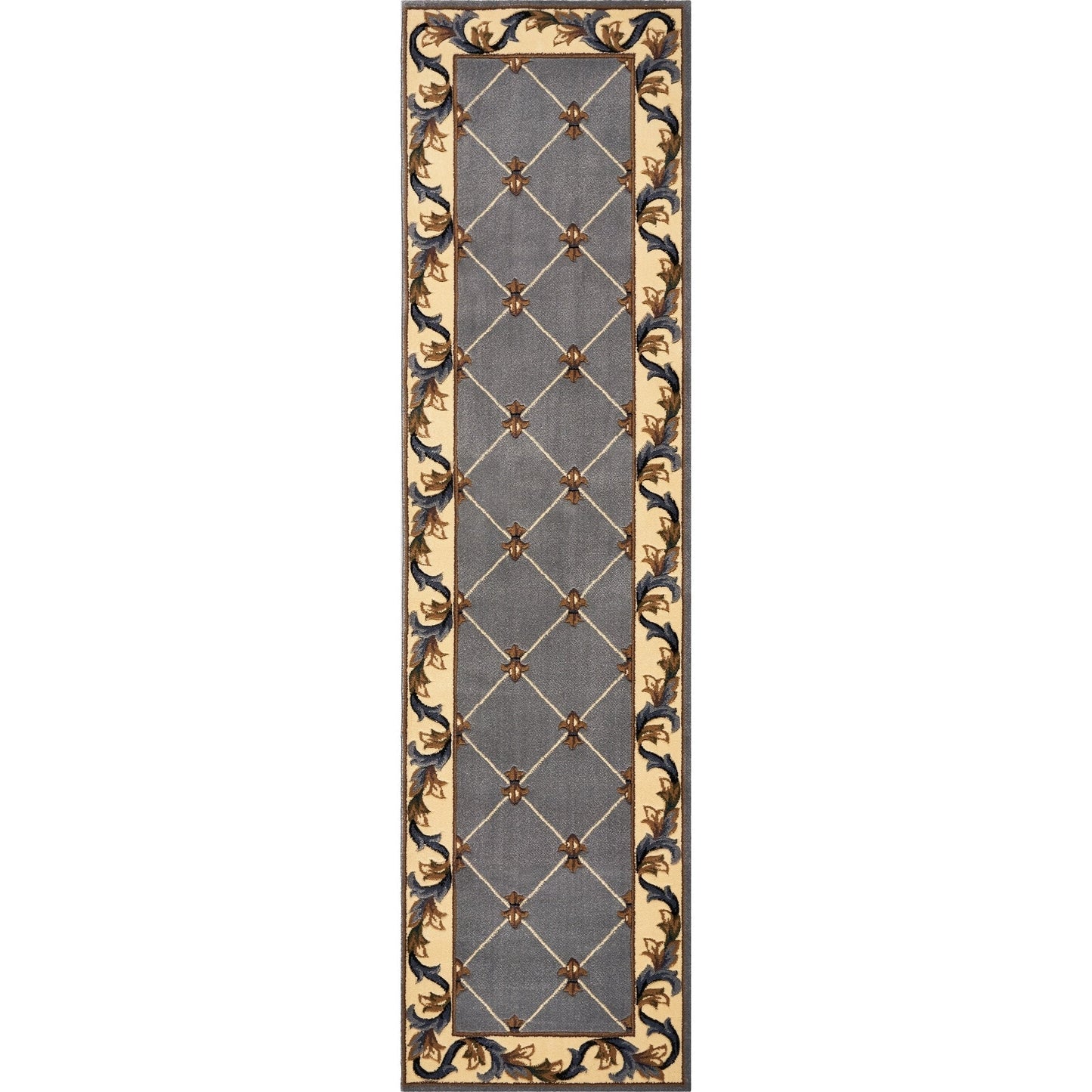 Domani Classics Victorian Bordered Trellis Area Rug