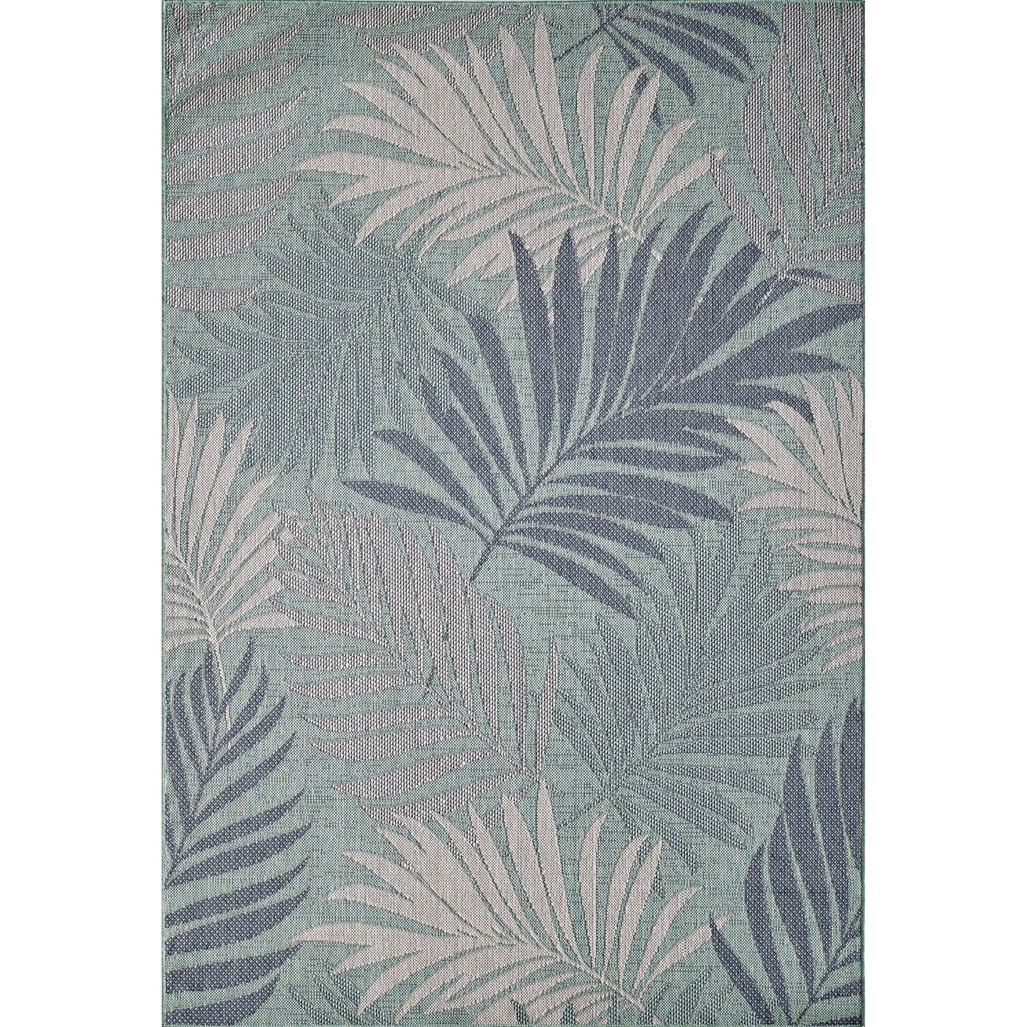 Domani Speak Tropical Palm Indoor / Outdoor Area Rug