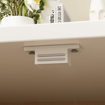 Dual-Compartment Cat Litter Box Enclosure Multi-Functional Furniture