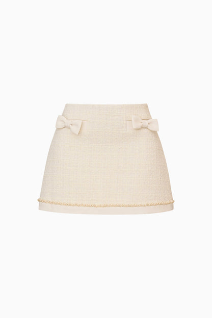 Mini-jupe en tweed Edeness