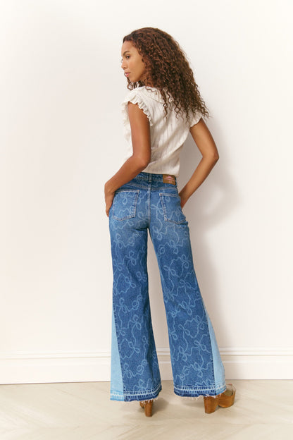 Haut en tricot pointelle Elizabelle