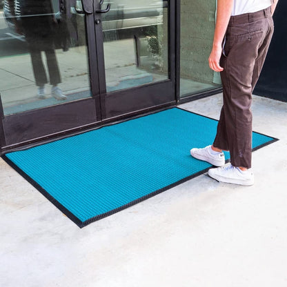 Envelor Door Mat Indoor Outdoor Low Profile Commercial Entryway Rug
