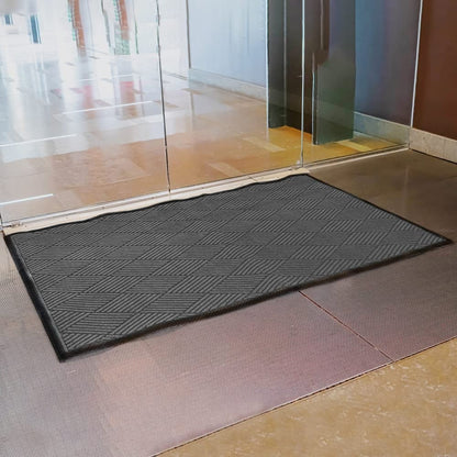 Envelor Door Mat Indoor Outdoor Low Profile Commercial Entryway Rug