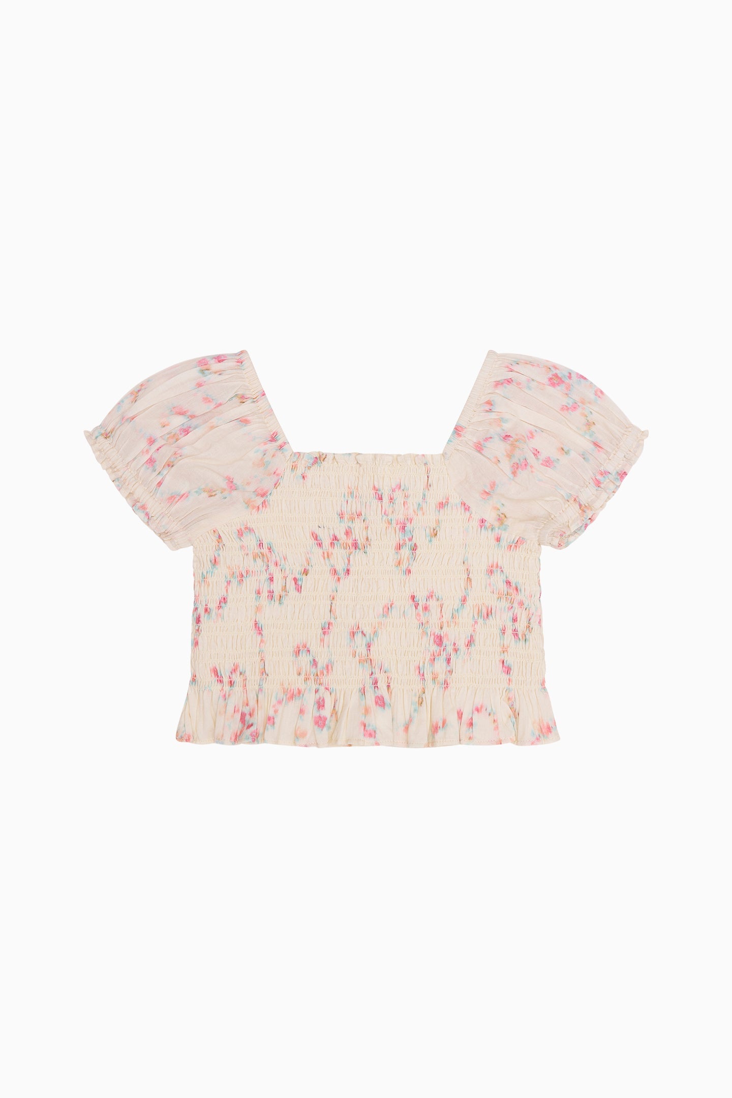 Haut Fabielle Luna Rosa Fleur pour fille