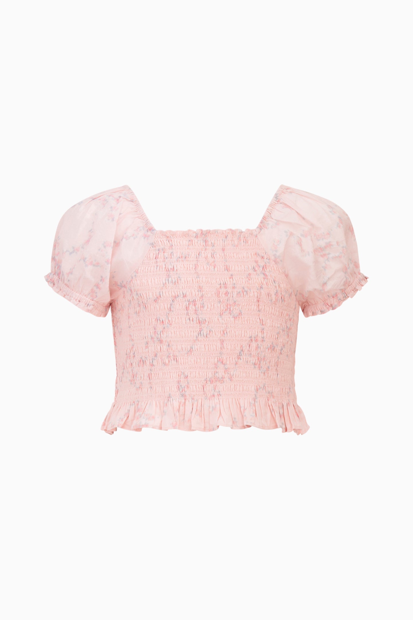 Haut Fabielle Luna Rosa Fleur pour fille