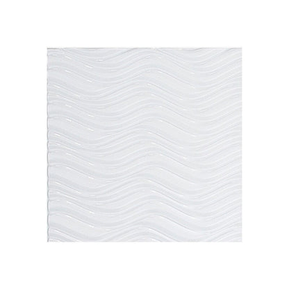 FASÄDE Current Horizontal 4-foot x 8-foot PVC Wall Panel in Gloss White