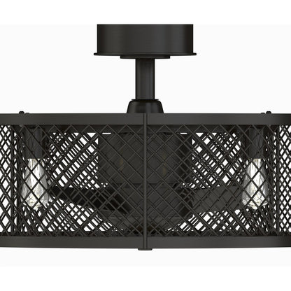 Ventilateur de plafond à 4 lumières en bronze vieilli Vintere de la collection Fanimation Studio