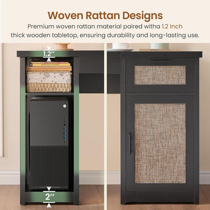 Bureau de direction de ferme Bureau à domicile Tiroir de classement Support d'écran Prise de courant