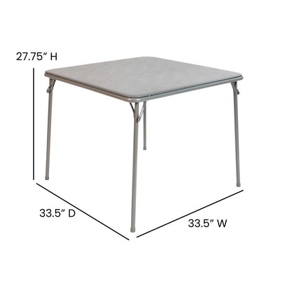 Foldable Vinyl Card Table