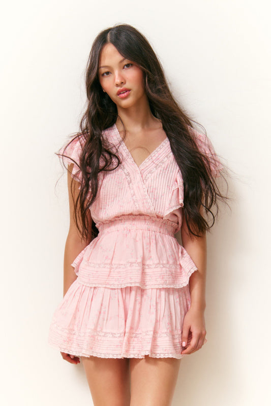 Robe Gwen Luna Rosa Fleur