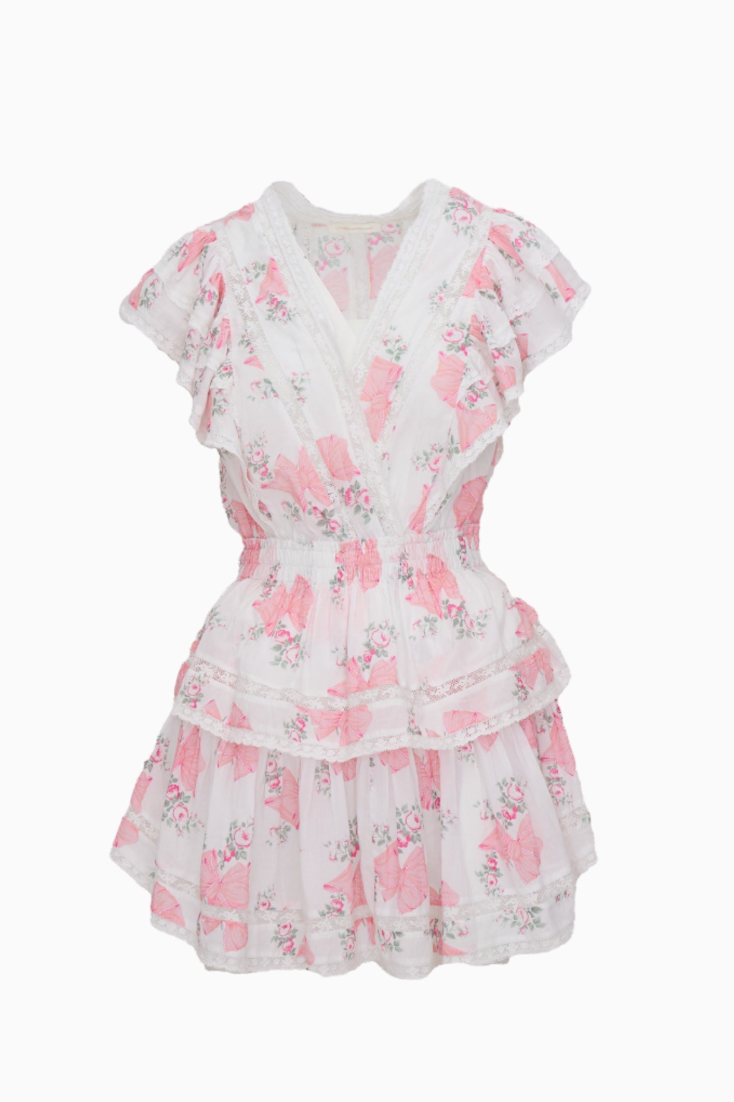 Mini-robe d'été à imprimé héritage Gwen