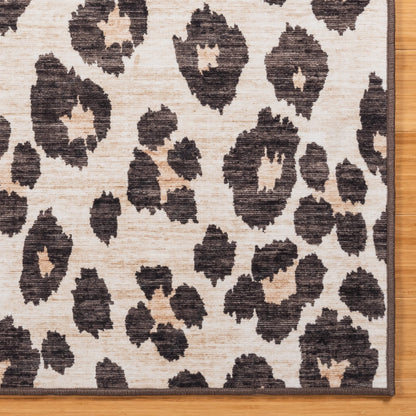 Gertmenian Crystal Print Washable Digital Printed Flat Pile Polyester Slip Resistant Area Rug Collection