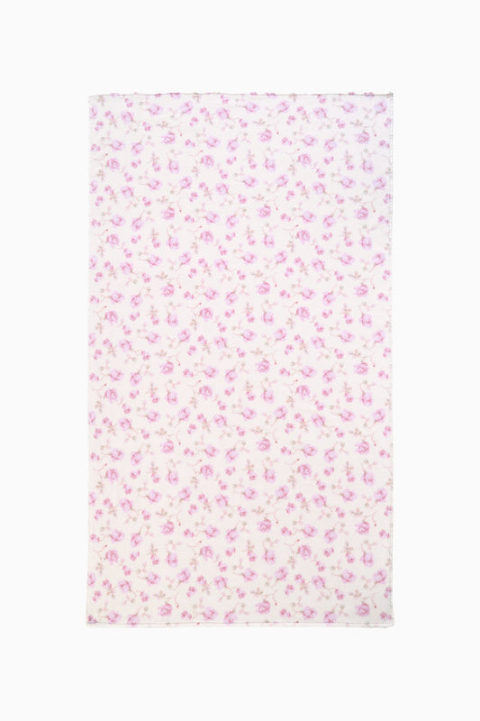Serviette de plage en coton à imprimé parfumé - STERLING DUSK