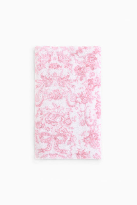 Serviette de toilette en coton - CUPIDS PINK