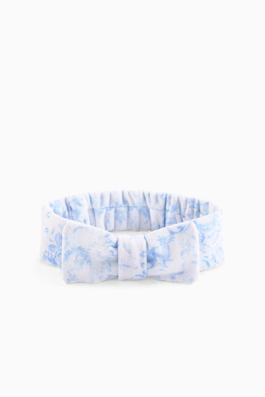 Bandeau nettoyant visage Bow - NANTUCKET BLUE