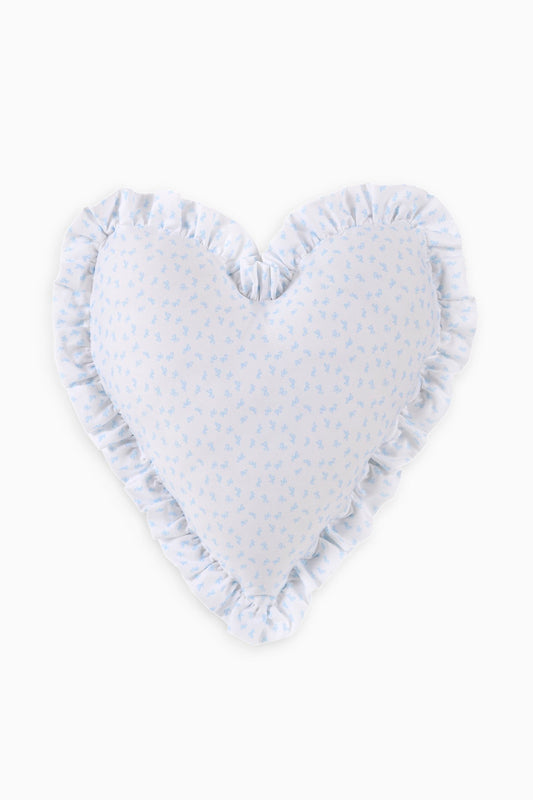 Coussin à volants en forme de cœur - SKY