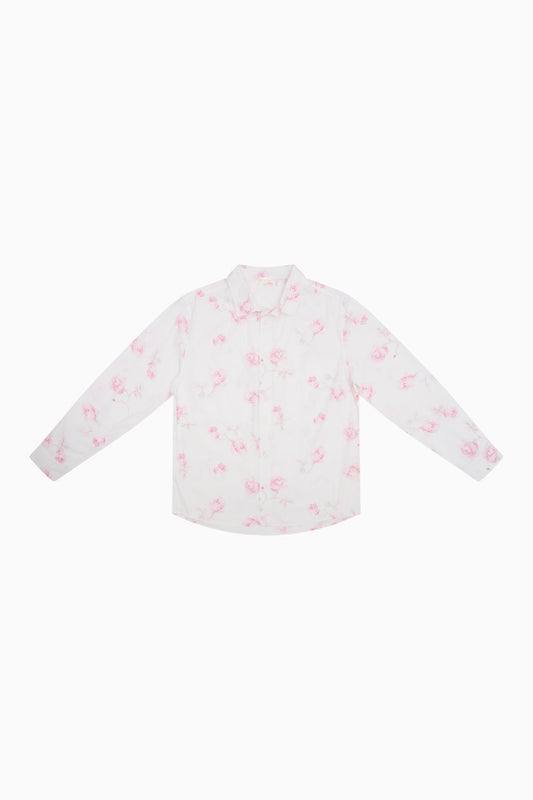 Chemise unisexe en coton Hudley - STERLING DUSK