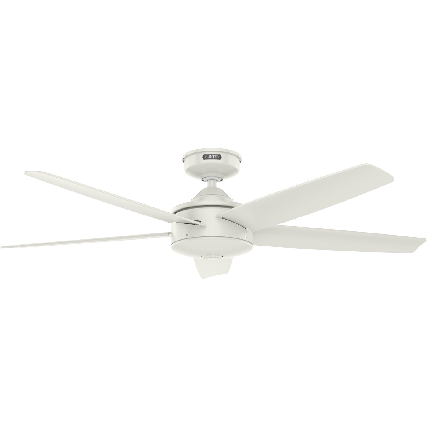 Ventilateur de plafond intérieur/extérieur Hunter 52 Shorebreak WeatherMax avec commande murale - Résistant aux intempéries, au sel et à la corrosion