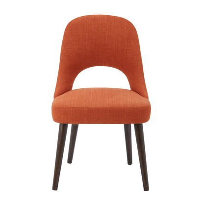 Chaises de salle à manger rembourrées INK IVY Nola avec dossier découpé (lot de 2)