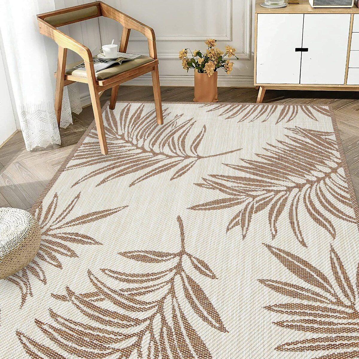 Indoor/Outdoor Area Rug/ Runner/ Doormat -Machine Washable, Weather and UV Resistant-Waterproof-Liana