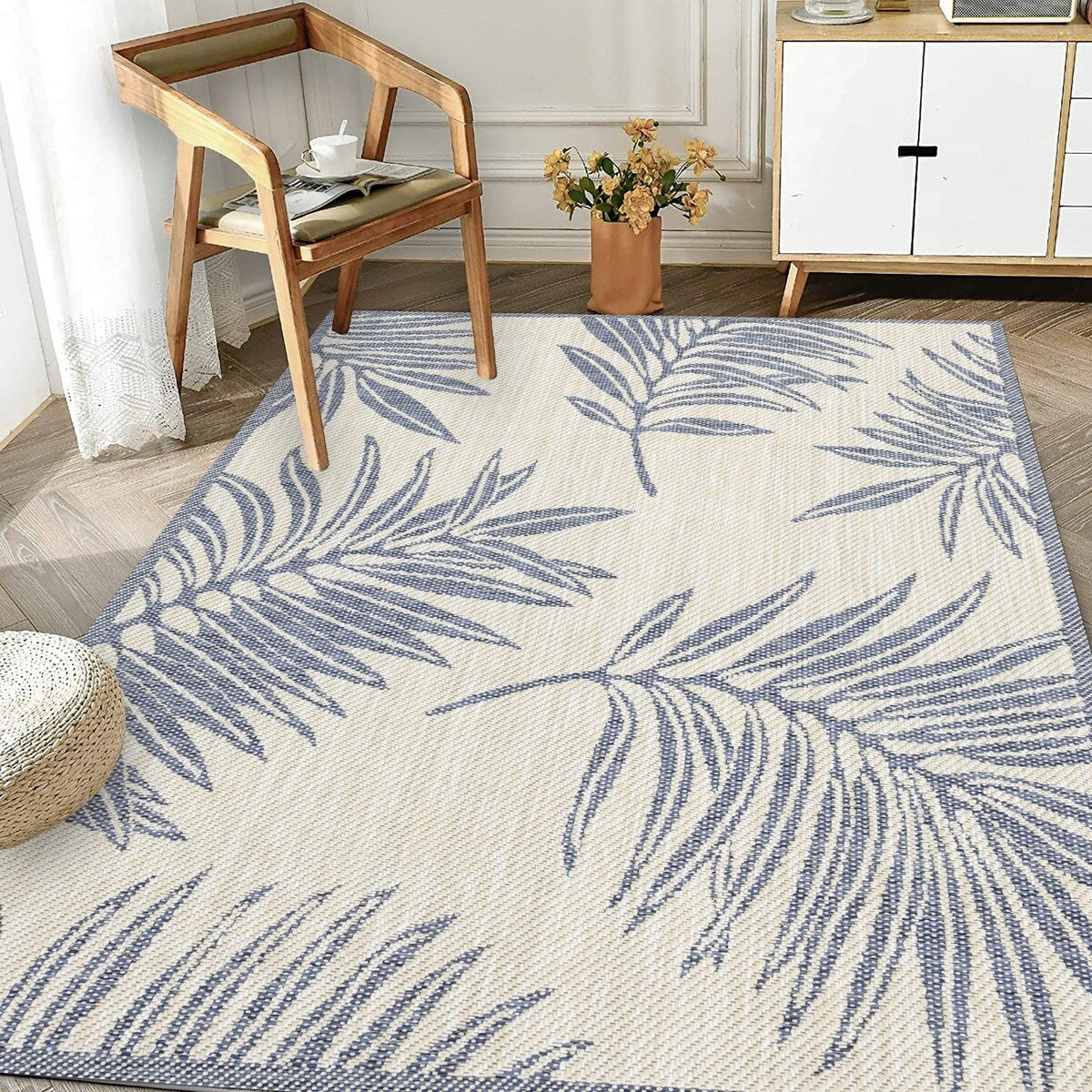 Indoor/Outdoor Area Rug/ Runner/ Doormat -Machine Washable, Weather and UV Resistant-Waterproof-Liana