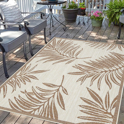 Indoor/Outdoor Area Rug/ Runner/ Doormat -Machine Washable, Weather and UV Resistant-Waterproof-Liana