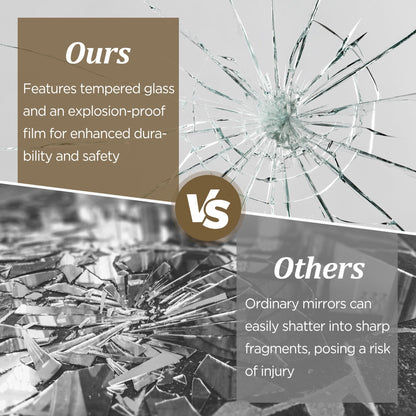 Irregular Wall Mirror Decorative Asymmetrical Wall Mirror