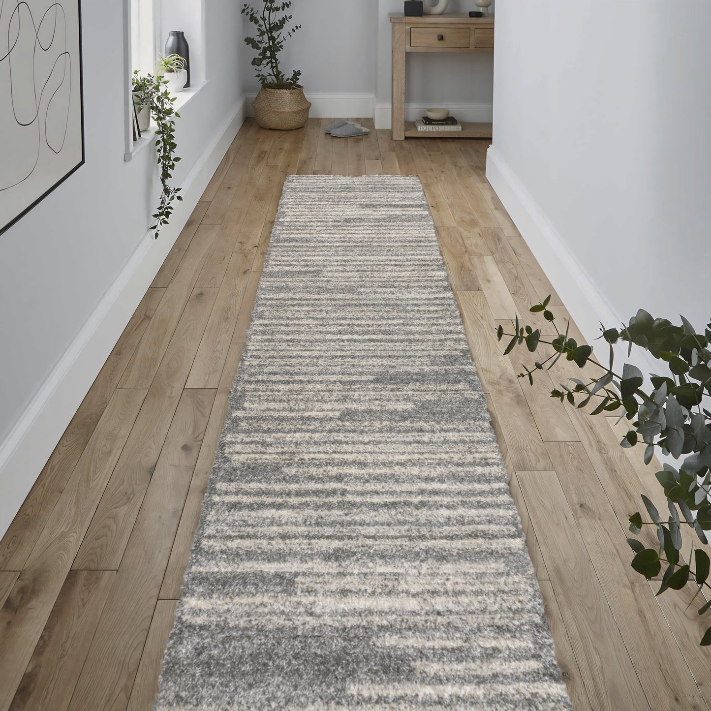 JONATHAN Y Aksil Modern Berber Stripe Area Rug
