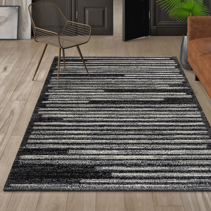 JONATHAN Y Aksil Modern Berber Stripe Area Rug