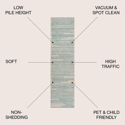 JONATHAN Y Aksil Modern Berber Stripe Area Rug