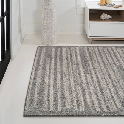 JONATHAN Y Aksil Modern Berber Stripe Area Rug