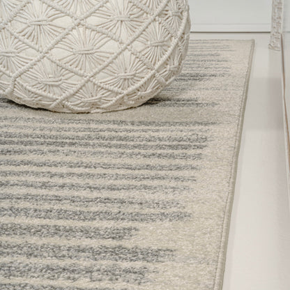 JONATHAN Y Aksil Modern Berber Stripe Area Rug