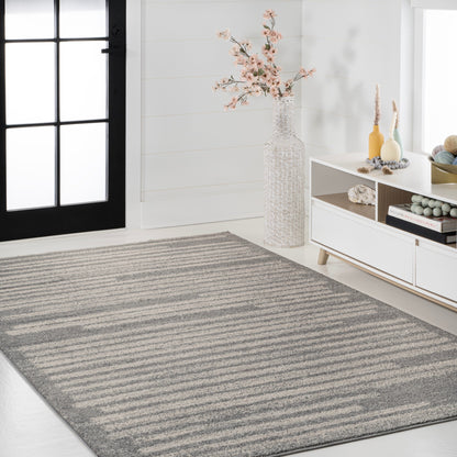JONATHAN Y Aksil Modern Berber Stripe Area Rug
