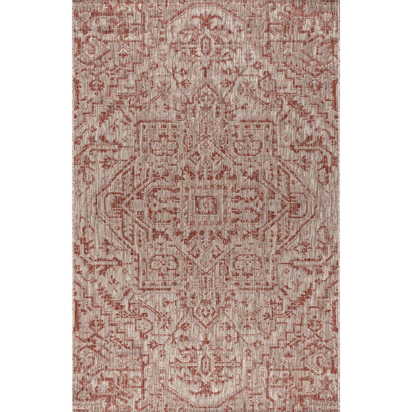 JONATHAN Y Charleston Medallion Indoor/Outdoor Area Rug