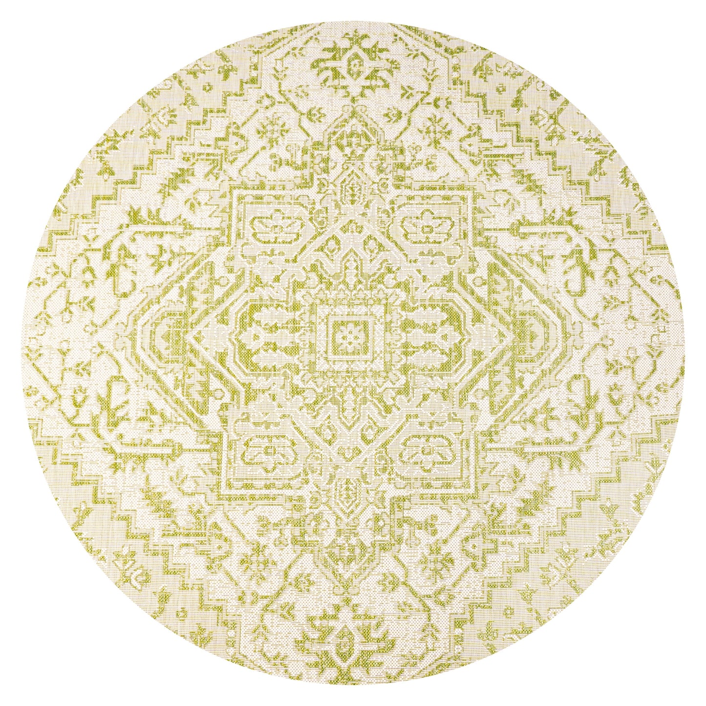JONATHAN Y Charleston Medallion Indoor/Outdoor Area Rug
