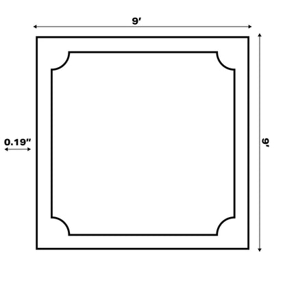JONATHAN Y Charleston Medallion Indoor/Outdoor Area Rug