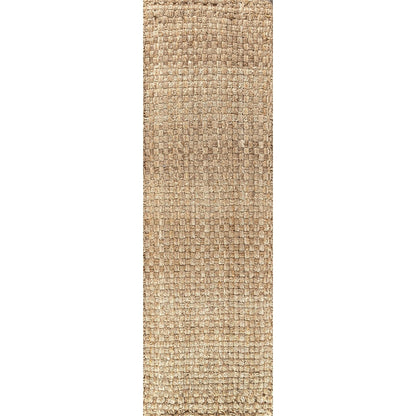 JONATHAN Y Hiro Hand Woven Boucle Chunky Jute Area Rug