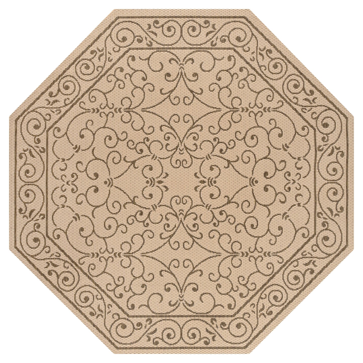 JONATHAN Y Filigree Textured Weave Indoor/Outdoor Area Rug