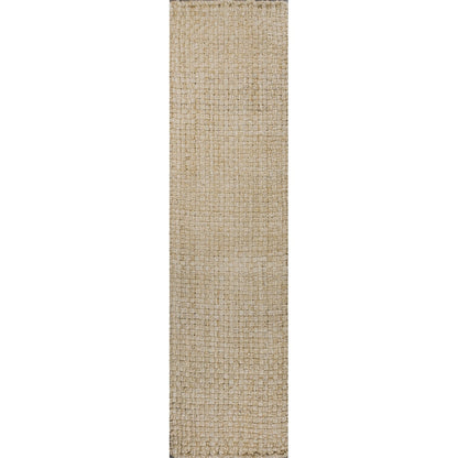 JONATHAN Y Hiro Hand Woven Boucle Chunky Jute Area Rug