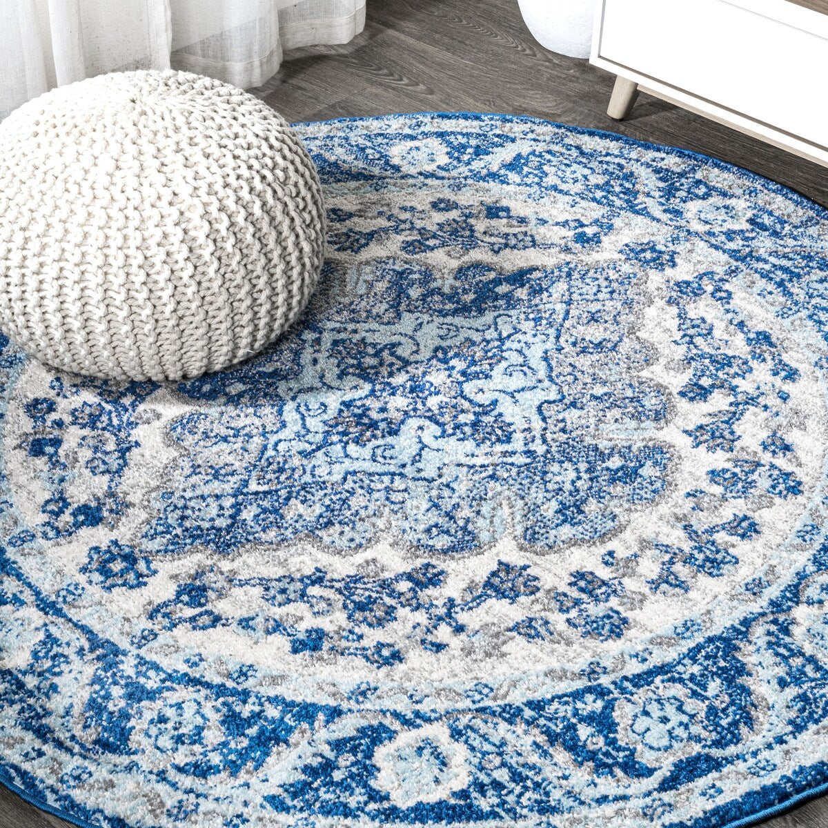 JONATHAN Y Inigo FLAIR Boho Vintage Medallion Area Rug