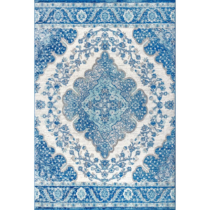 JONATHAN Y Inigo FLAIR Boho Vintage Medallion Area Rug