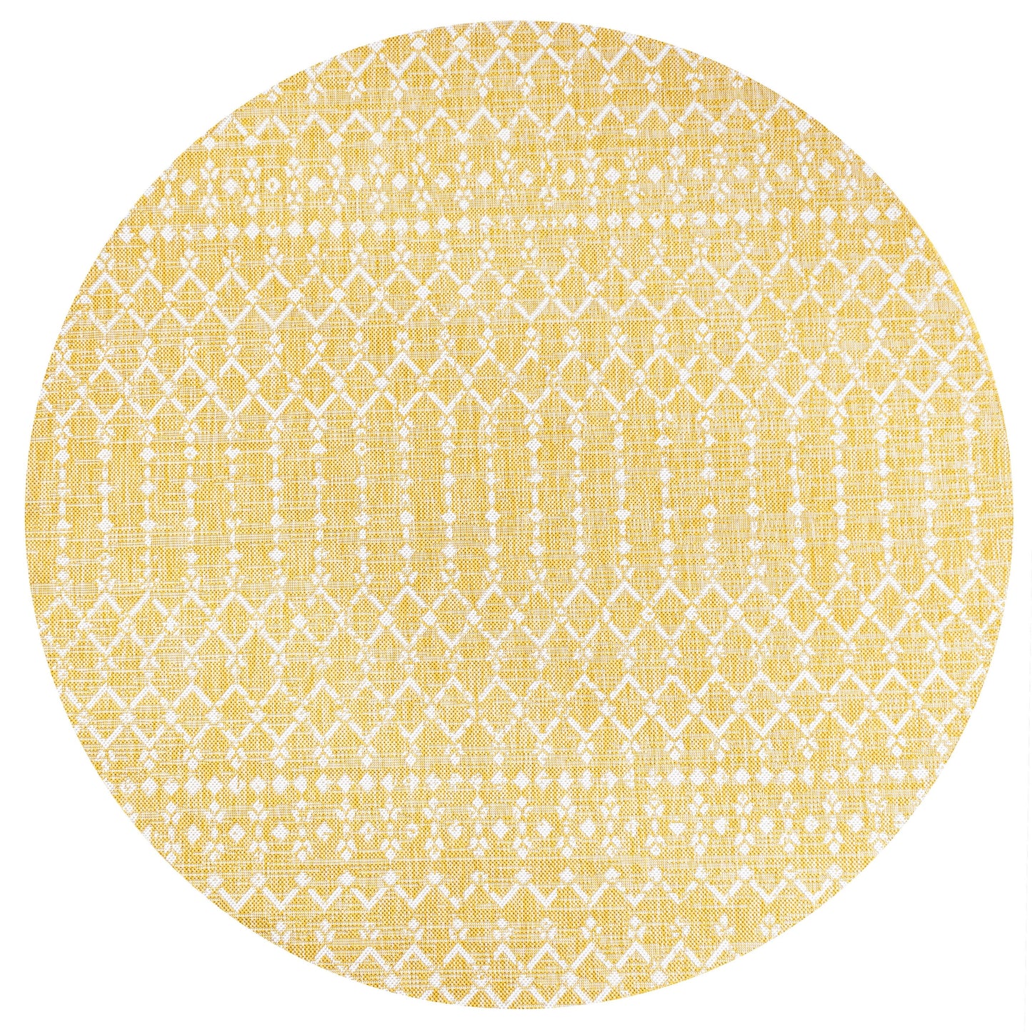 JONATHAN Y Trebol Moroccan Geometric Textured Weave Indoor/Outdoor Area Rug