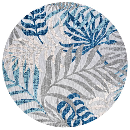 JONATHAN Y Aydin Palm Leaves Indoor/Outdoor Area Rug