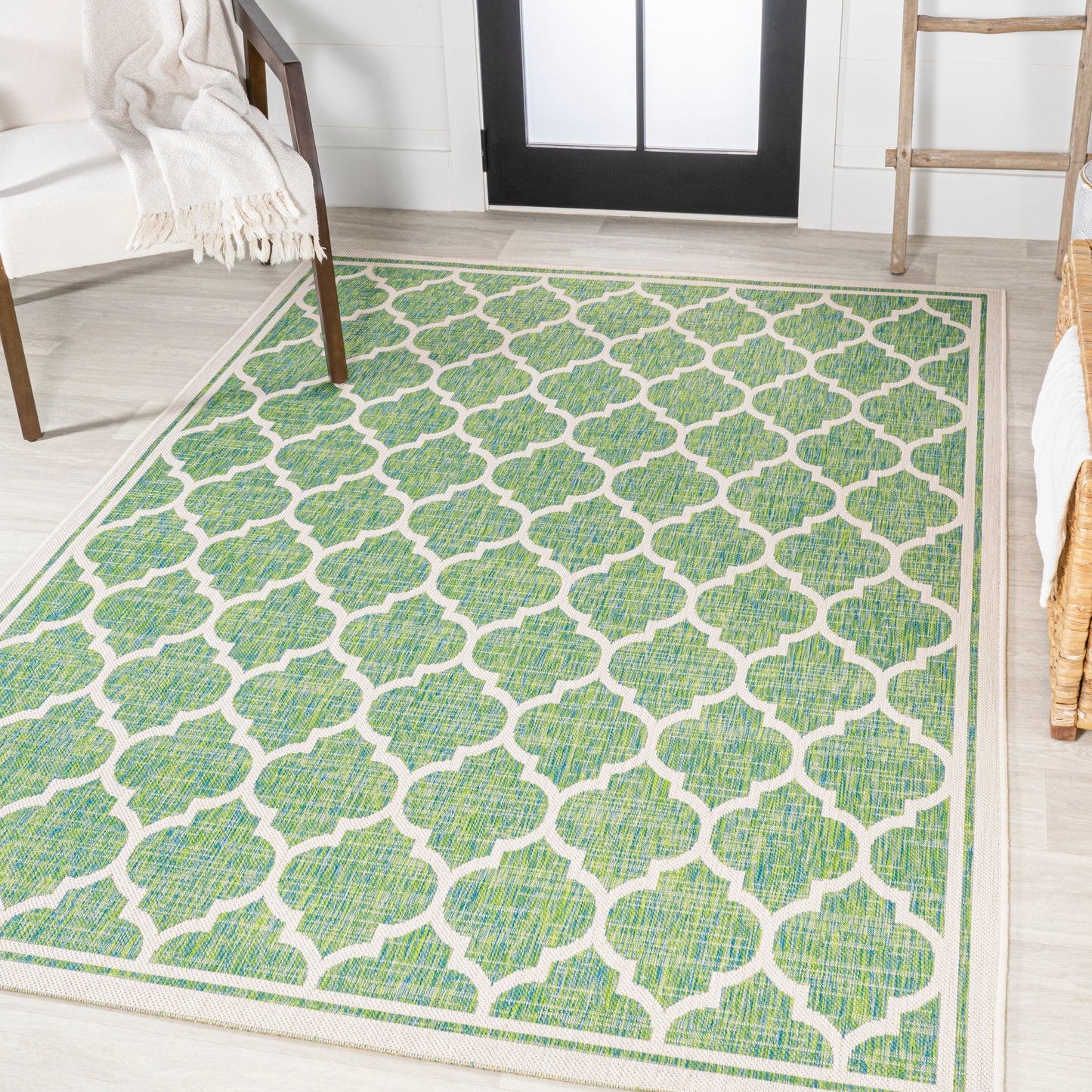JONATHAN Y Zinnia Textured Weave Indoor/Outdoor Area Rug