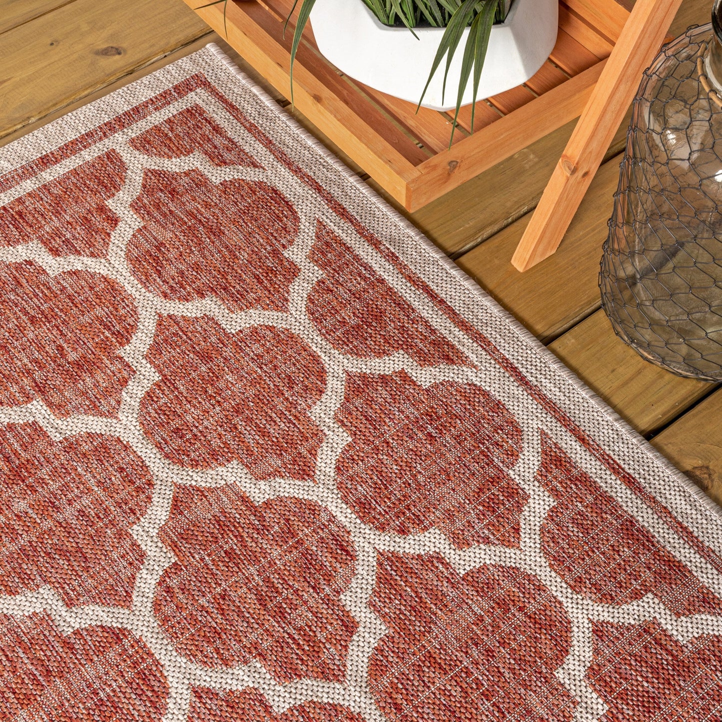 JONATHAN Y Zinnia Textured Weave Indoor/Outdoor Area Rug