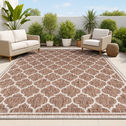 JONATHAN Y Zinnia Textured Weave Indoor/Outdoor Area Rug