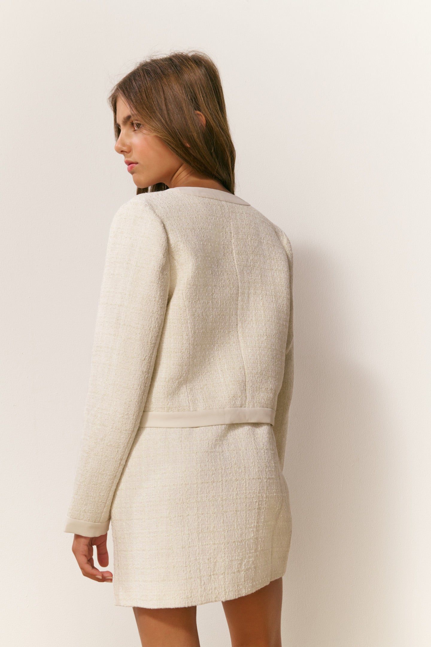 Veste en tweed Palomina pour fille
