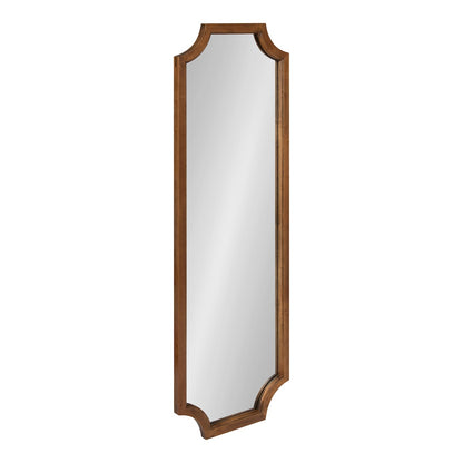 Kate and Laurel Hogan Scalloped Wood Framed Mirror