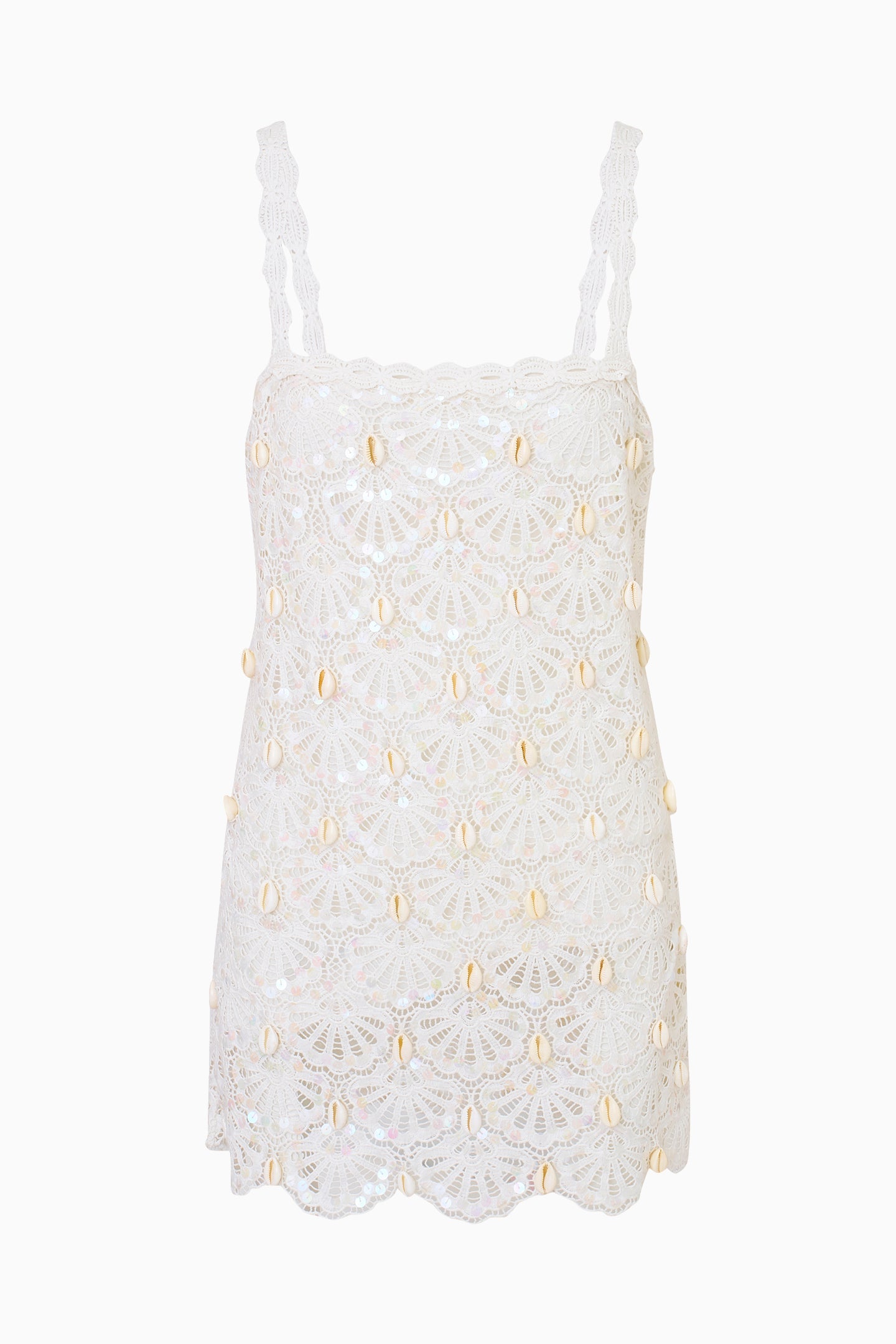 Mini-robe en crochet coquillage Lamont